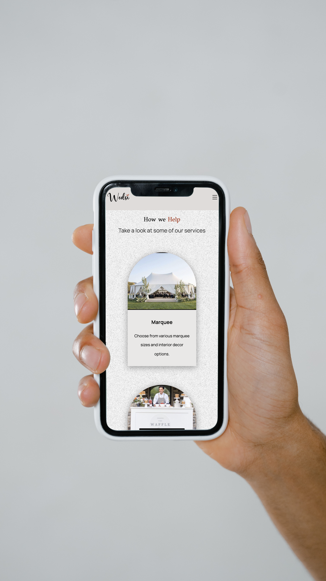Carousel slide: service highlights