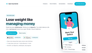 Bank Your Deficit app preview