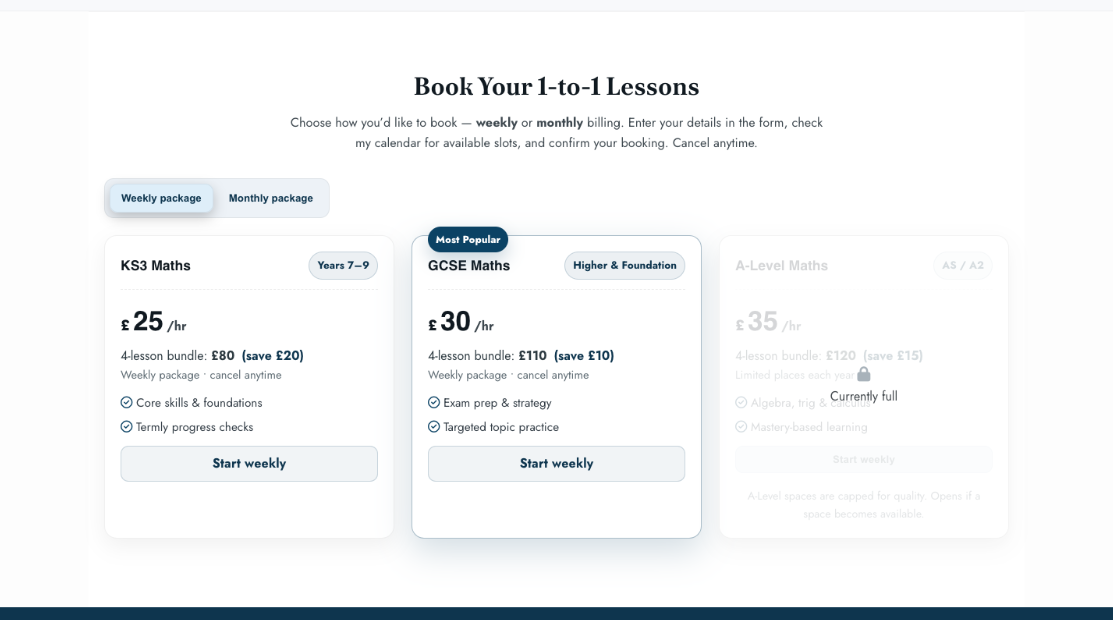 NIT landing page